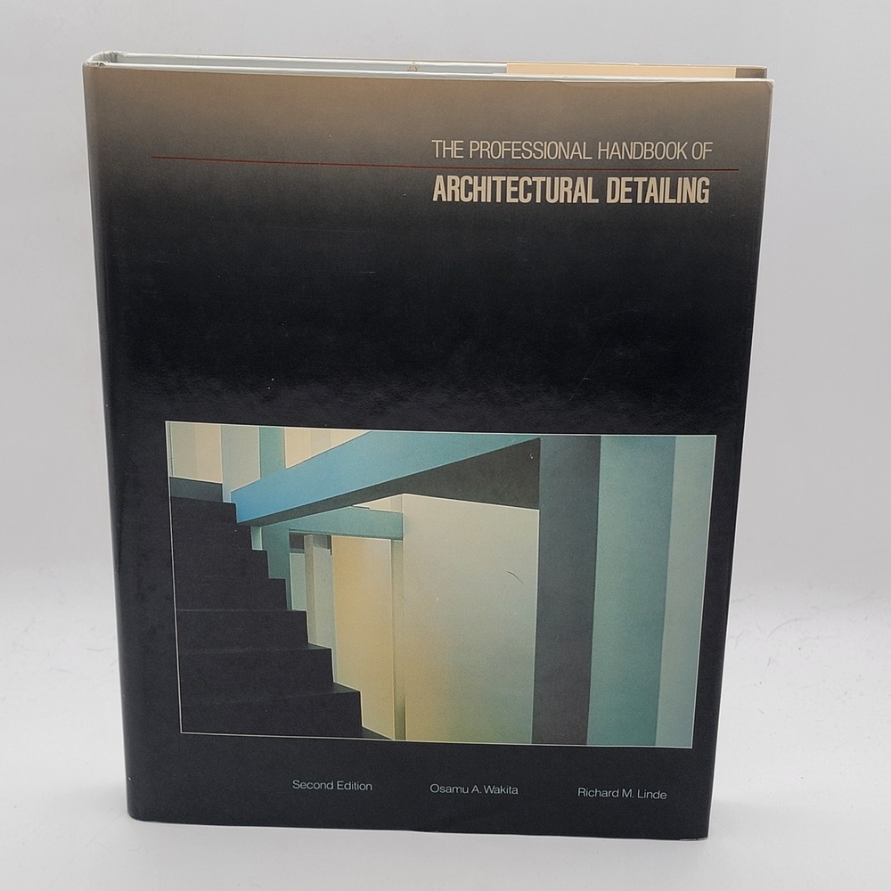 Wakita The Professional Handbook of Architectural Detailing Hardcover 2nd Ed Gd